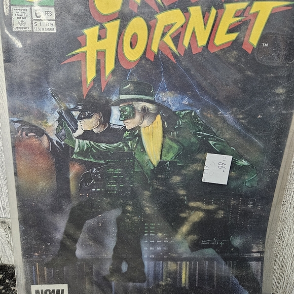 The Green Hornet #6 February 1992 Now Comics Tod Smith Chuck Dixon Comic Book - Picture 10 of 11